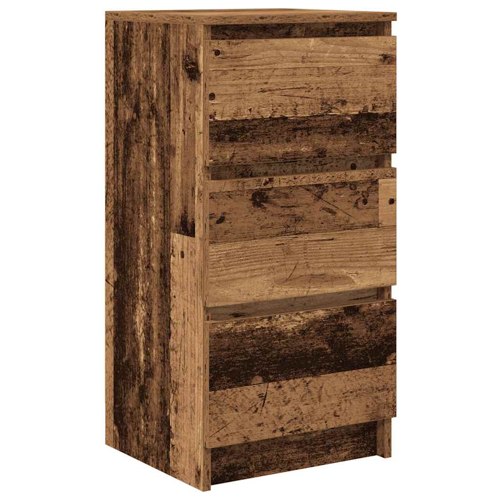 Bufetă din lemn vechi 37,5x35x76 cm din lemn prelucrat GartenMobel Dekor