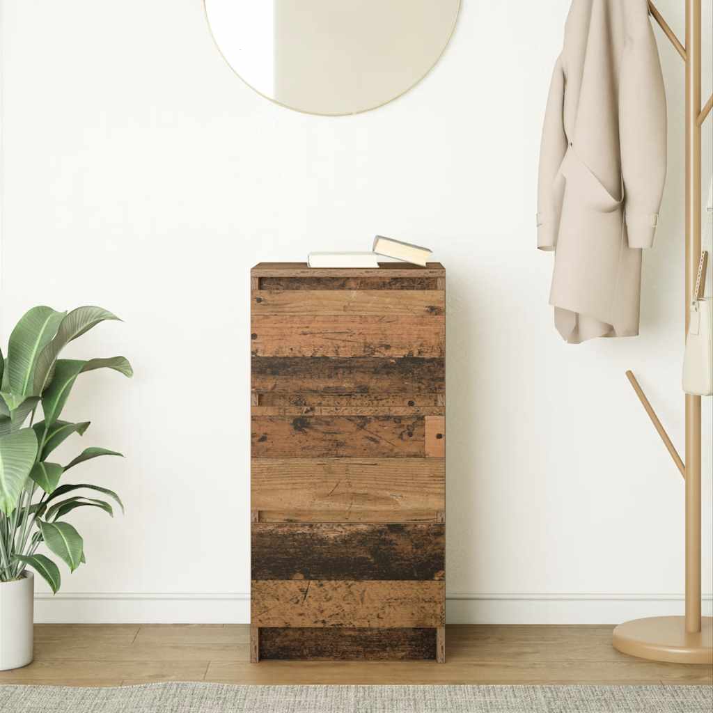 Bufetă din lemn vechi 37,5x35x76 cm din lemn prelucrat GartenMobel Dekor