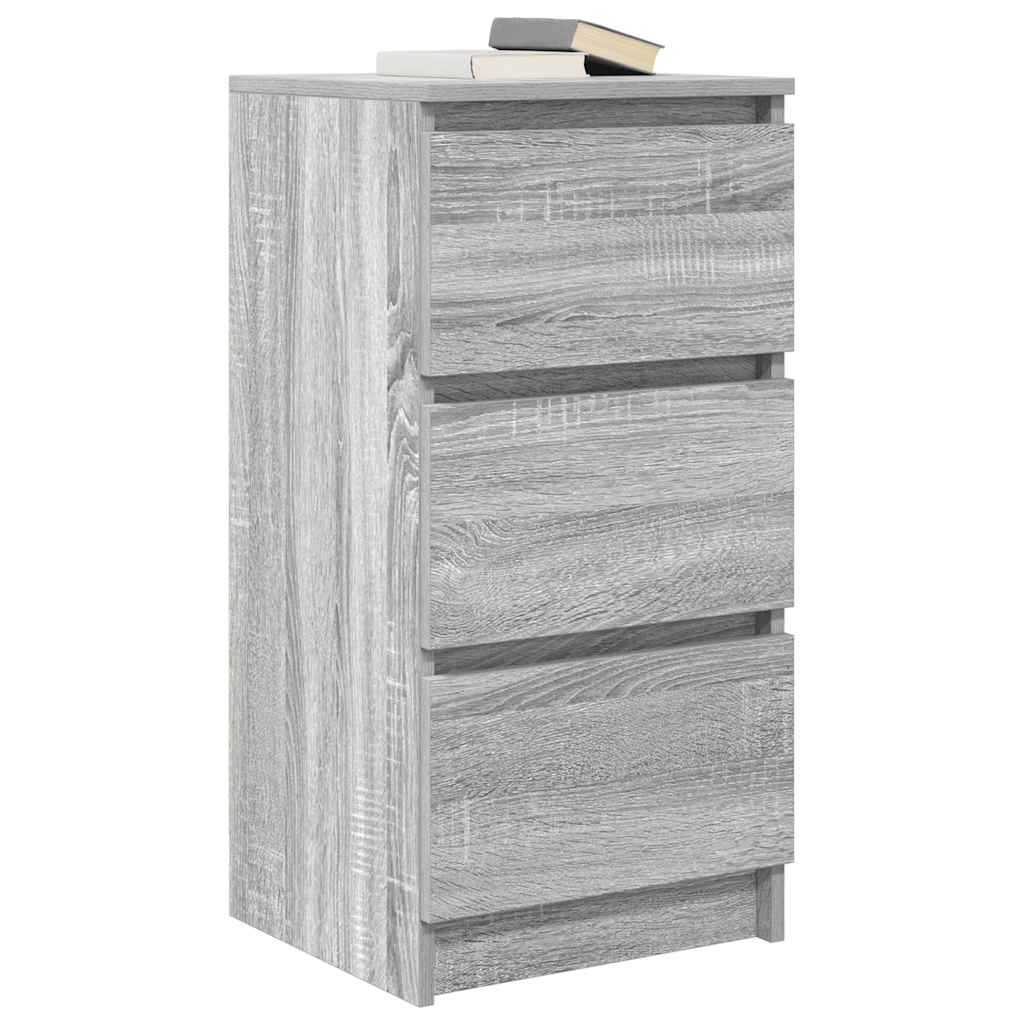 Bufetă gri Sonoma 37,5x35x76 cm Lemn prelucrat GartenMobel Dekor