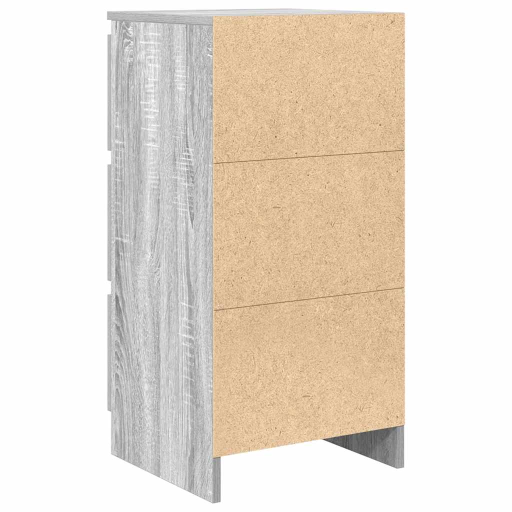 Bufetă gri Sonoma 37,5x35x76 cm Lemn prelucrat GartenMobel Dekor