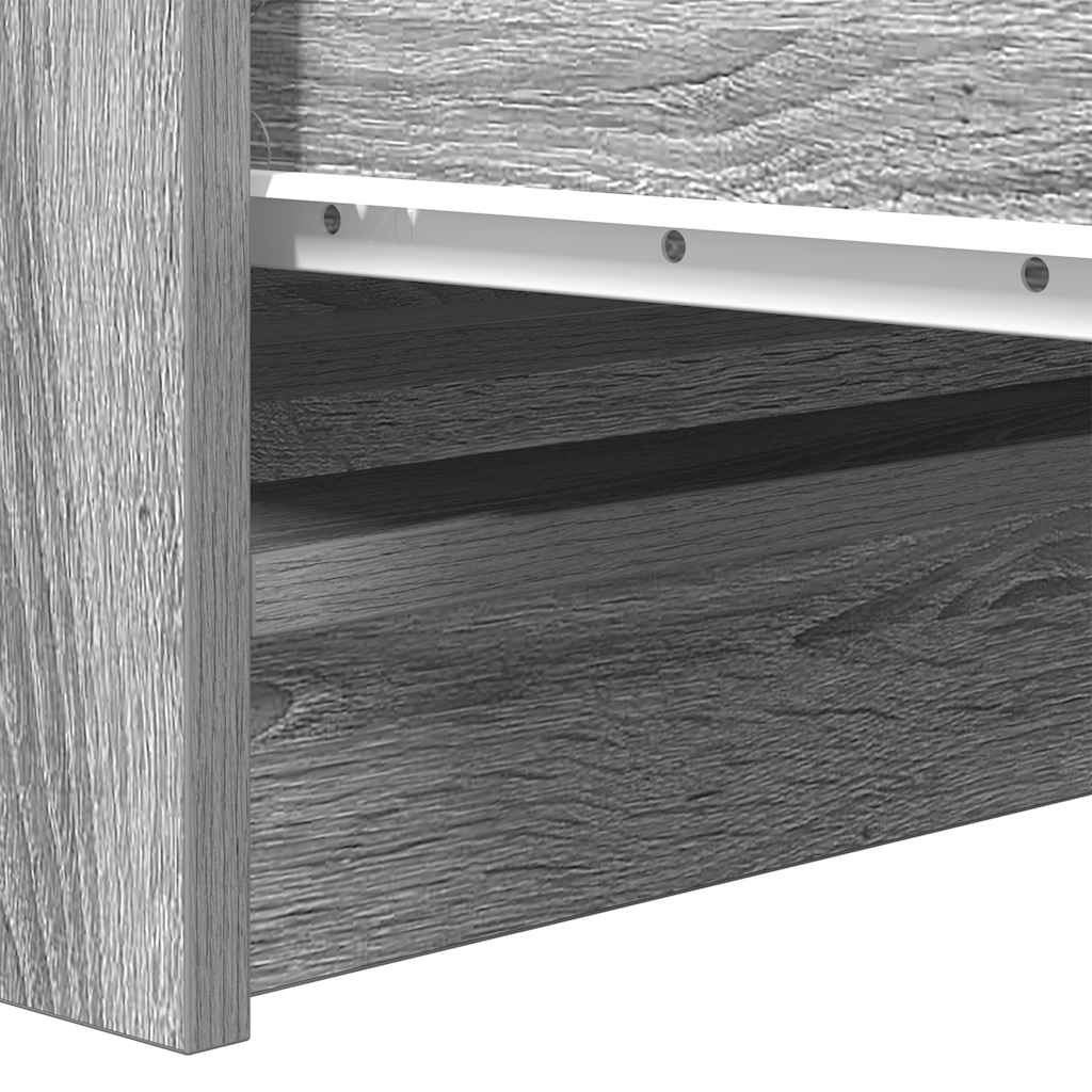 Bufetă gri Sonoma 37,5x35x76 cm Lemn prelucrat GartenMobel Dekor