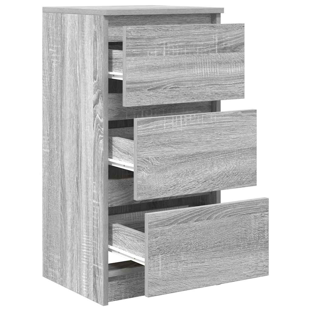 Bufetă gri Sonoma 37,5x35x76 cm Lemn prelucrat GartenMobel Dekor