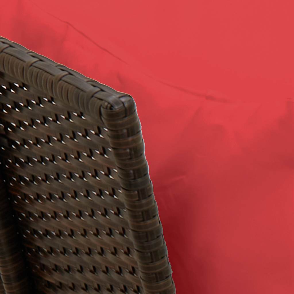 Canapea de grădină cu perne din polirattan maro GartenMobel Dekor