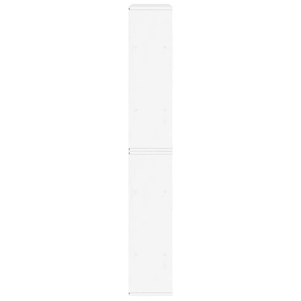 Dulapuri laterale 5 buc ODDA alb 40x24x79 cm lemn masiv de pin GartenMobel Dekor