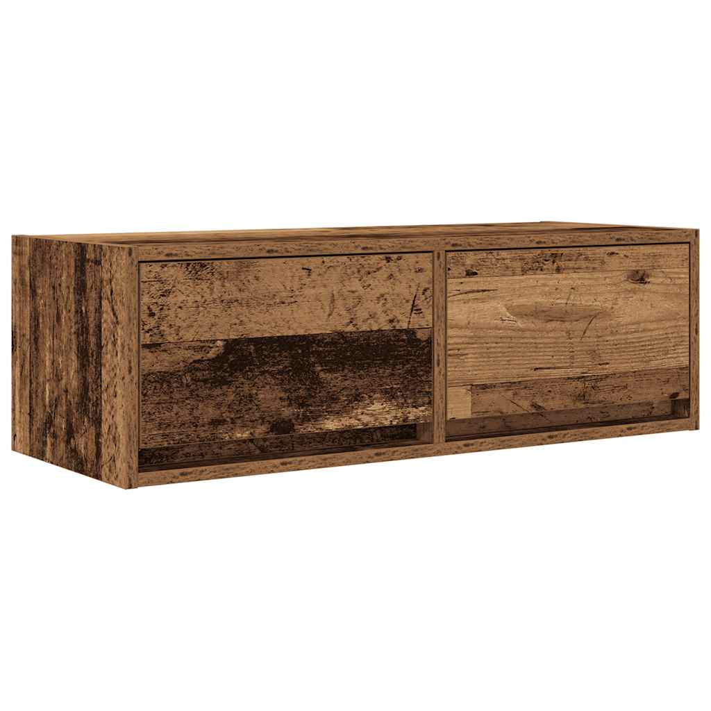 Dulap TV Lemn vechi 80x31x25,5 cm Lemn prelucrat GartenMobel Dekor