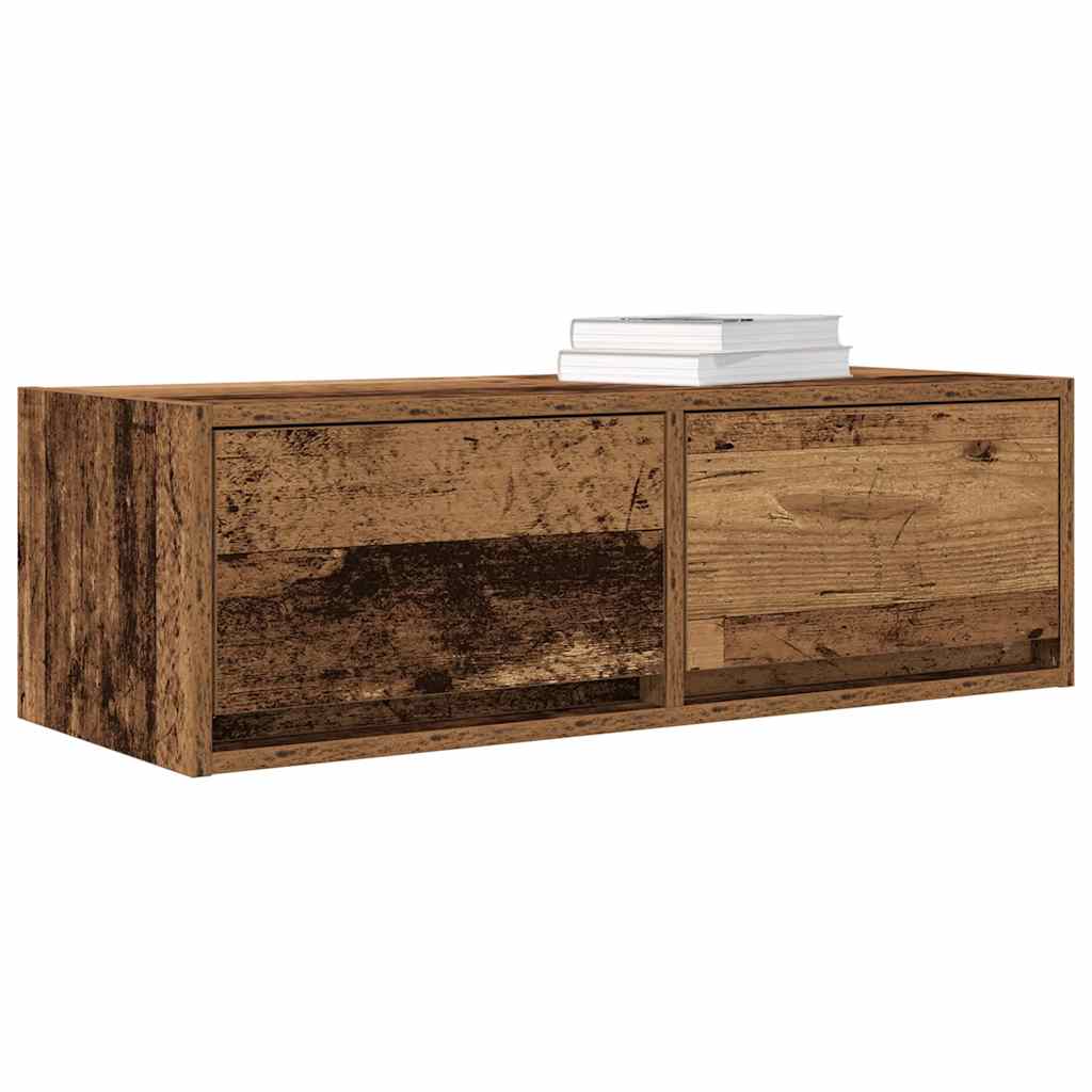 Dulap TV Lemn vechi 80x31x25,5 cm Lemn prelucrat GartenMobel Dekor