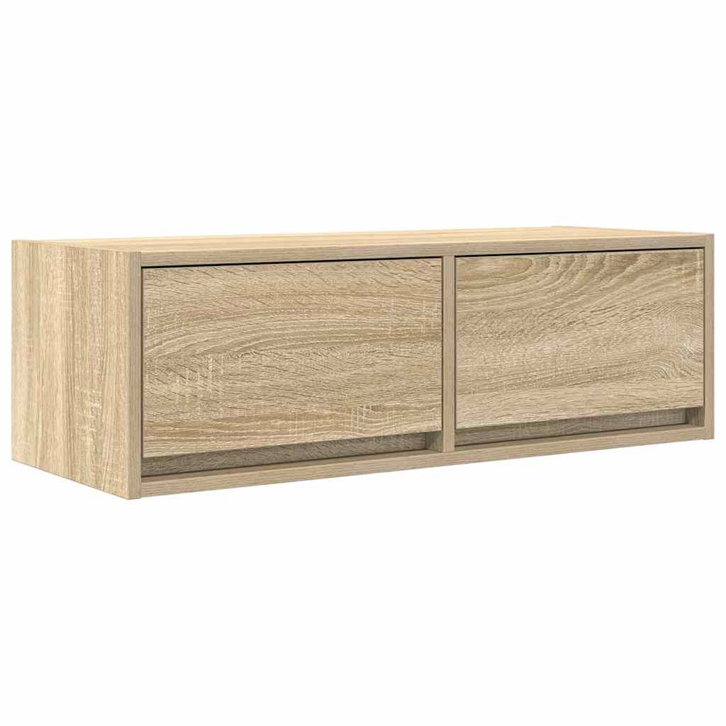 Dulap TV Stejar Sonoma 80x31x25,5 cm Lemn prelucrat GartenMobel Dekor