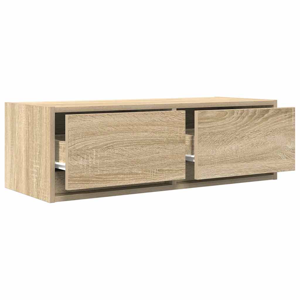 Dulap TV Stejar Sonoma 80x31x25,5 cm Lemn prelucrat GartenMobel Dekor