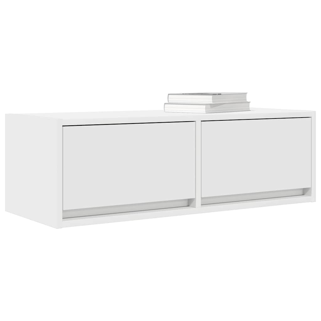 Dulapuri TV 2 buc Alb 80x31x25,5 cm Lemn prelucrat GartenMobel Dekor