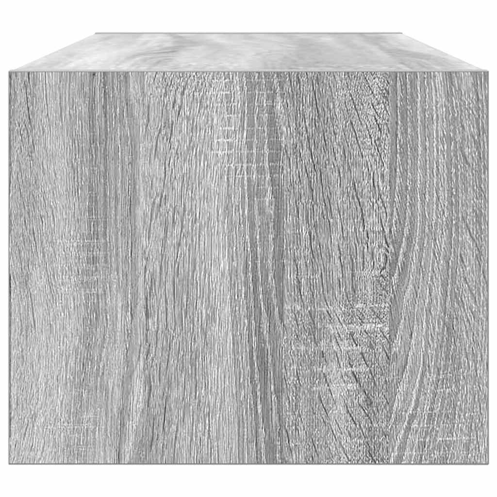 Dulapuri TV 2 buc Gri Sonoma 80x31x25,5 cm Lemn prelucrat GartenMobel Dekor