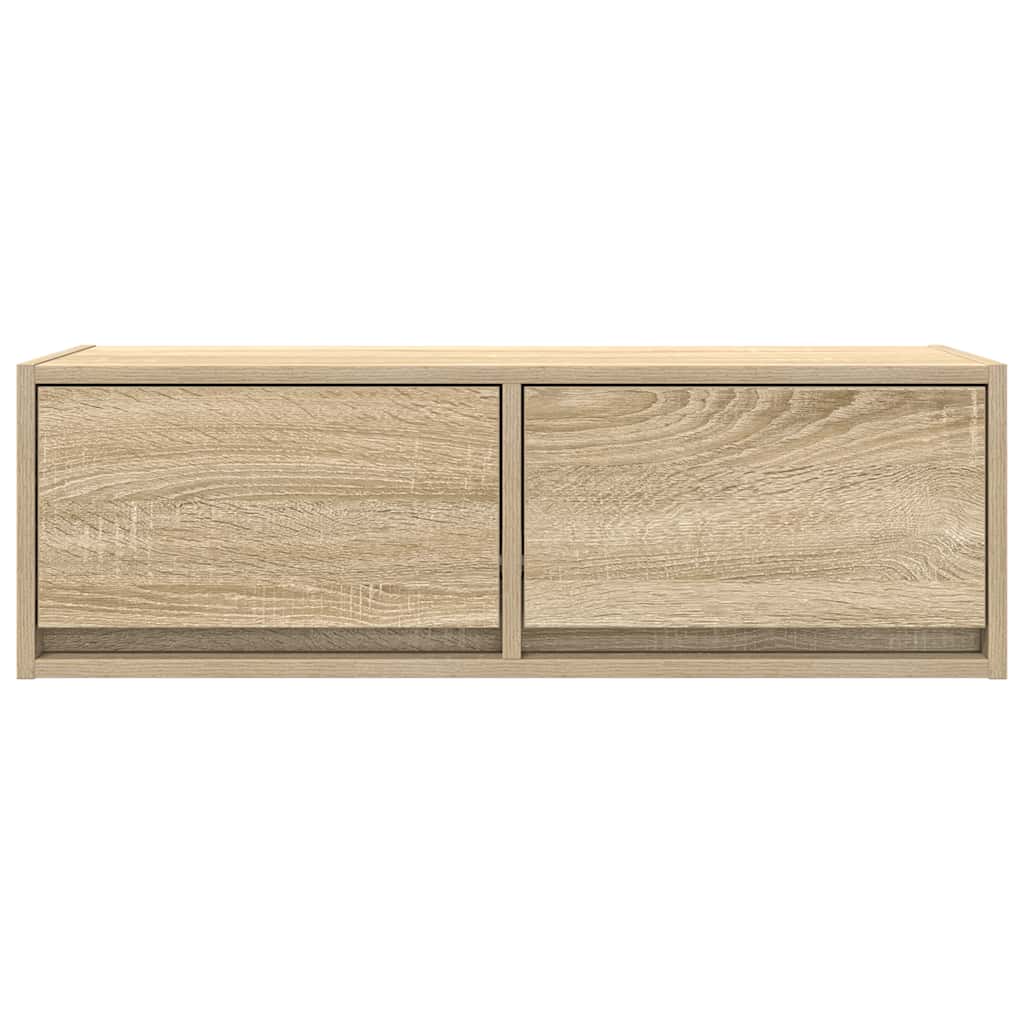 Dulapuri TV 2 buc Stejar Sonoma 80x31x25,5 cm Lemn prelucrat GartenMobel Dekor