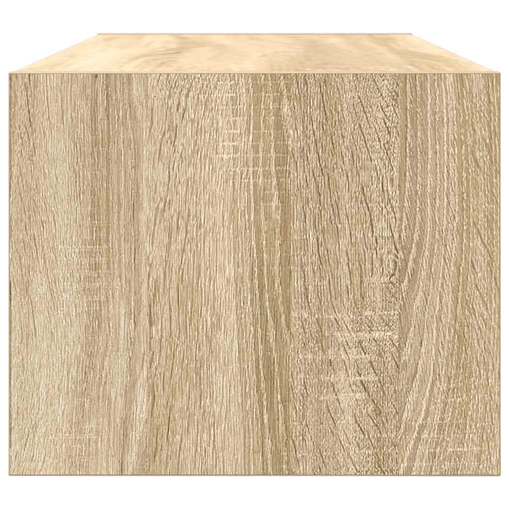 Dulapuri TV 2 buc Stejar Sonoma 80x31x25,5 cm Lemn prelucrat GartenMobel Dekor
