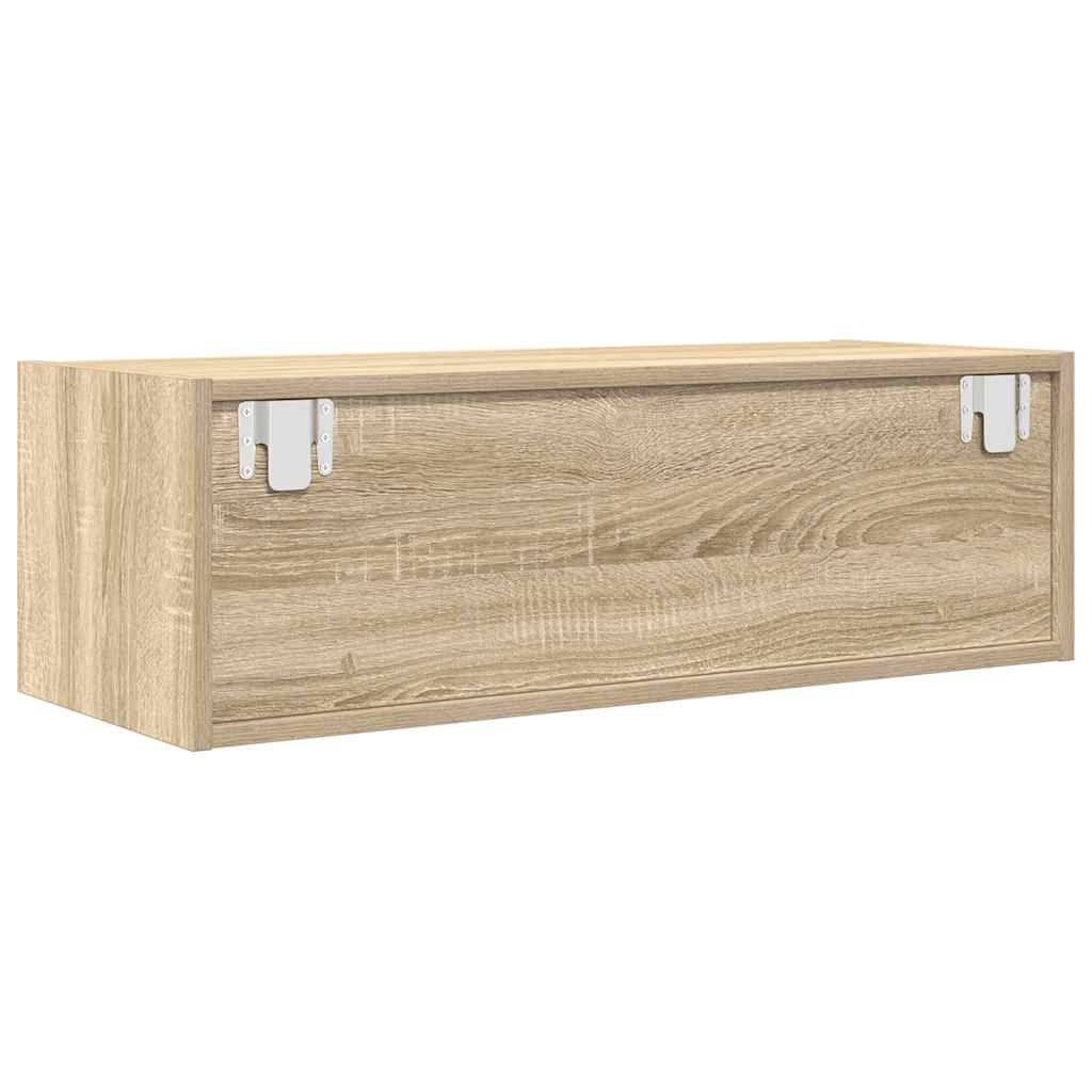 Dulapuri TV 2 buc Stejar Sonoma 80x31x25,5 cm Lemn prelucrat GartenMobel Dekor
