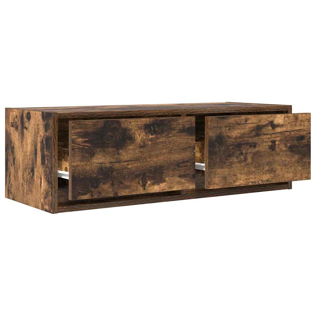 Dulapuri TV 2 buc Stejar afumat 80x31x25,5 cm Lemn prelucrat GartenMobel Dekor
