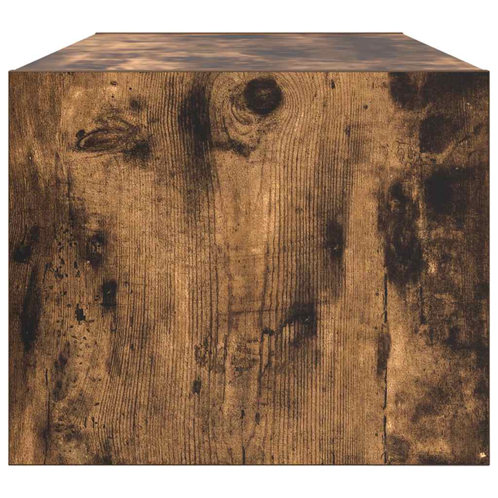 Dulapuri TV 2 buc Stejar afumat 80x31x25,5 cm Lemn prelucrat GartenMobel Dekor