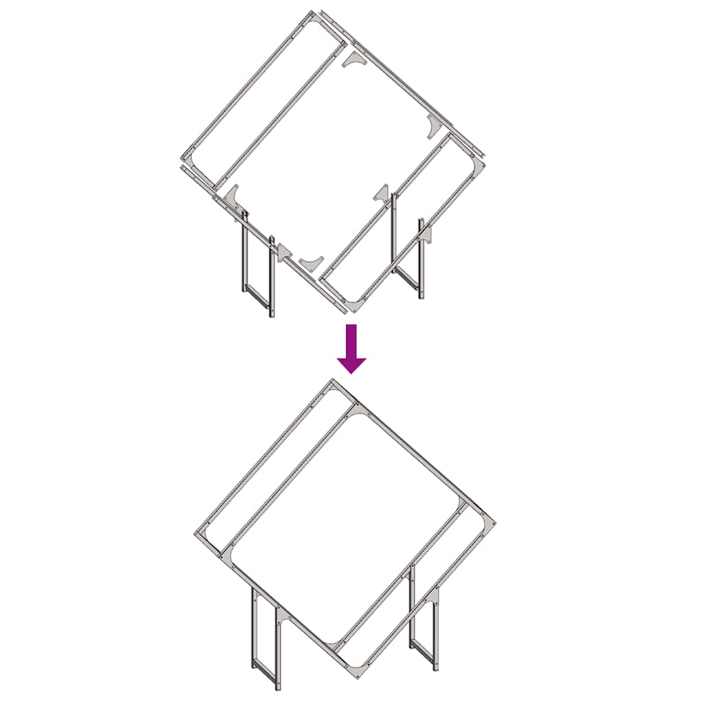 Suport pentru lemne de foc alb Oțel laminat la rece GartenMobel Dekor