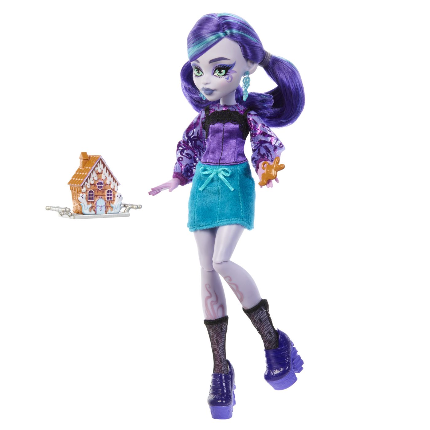 MONSTER HIGH GRADINA DE LA MIEZUL NOPTII PAPUSA TWYLA SuperHeroes ToysZone