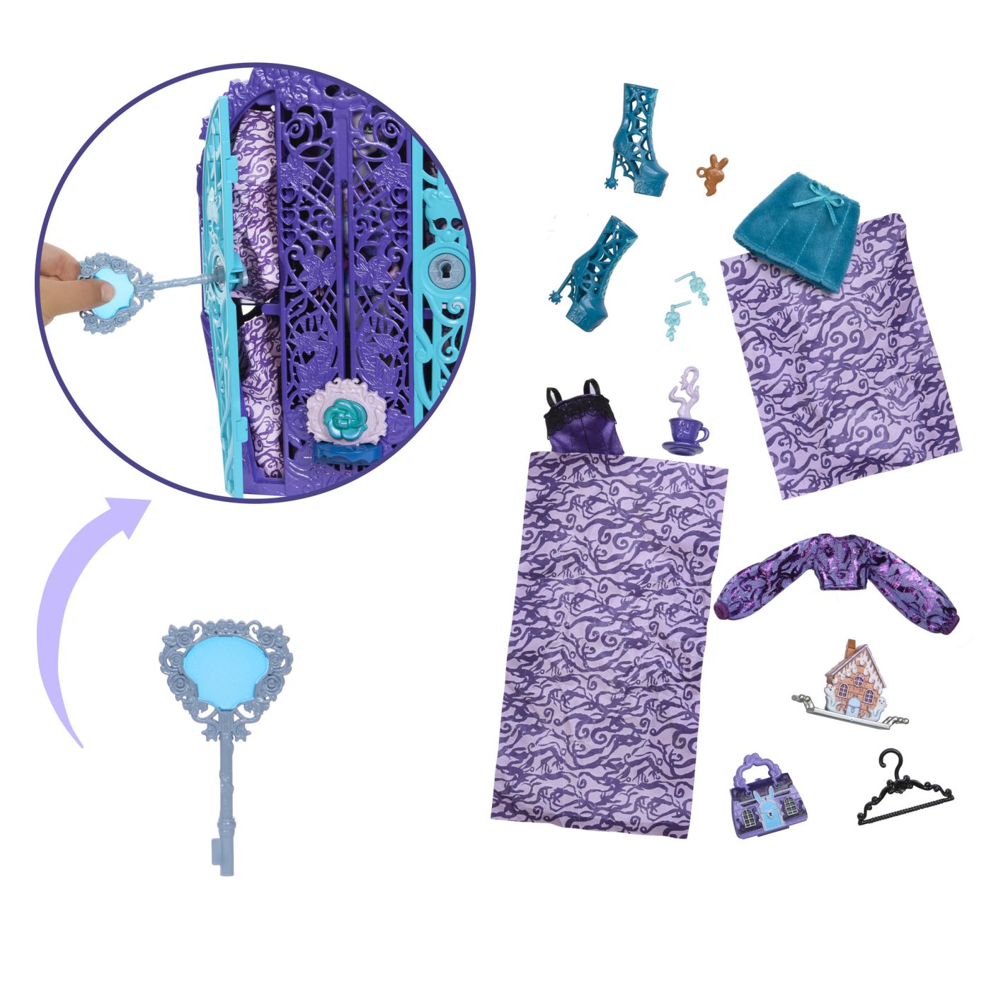 MONSTER HIGH GRADINA DE LA MIEZUL NOPTII PAPUSA TWYLA SuperHeroes ToysZone