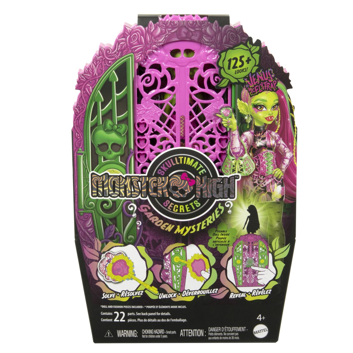MONSTER HIGH GRADINA DE LA MIEZUL NOPTII PAPUSA VENUS MCFLYTRAP SuperHeroes ToysZone
