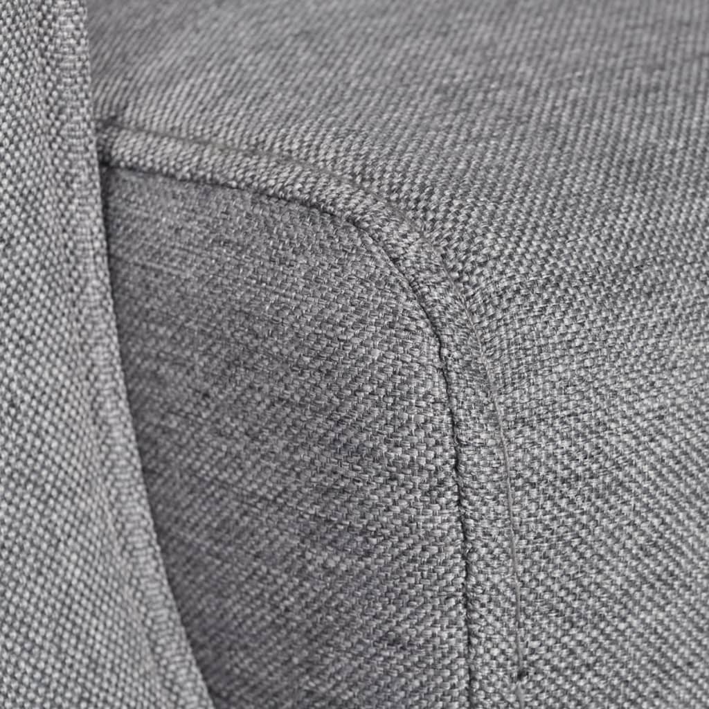 Fotoliu, gri, material textil GartenMobel Dekor