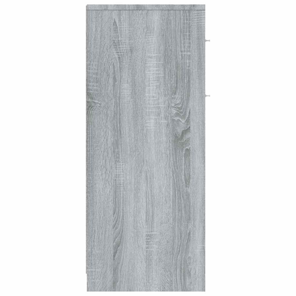 Dulap de baie, sonoma gri, 60x33x80 cm, lemn prelucrat GartenMobel Dekor