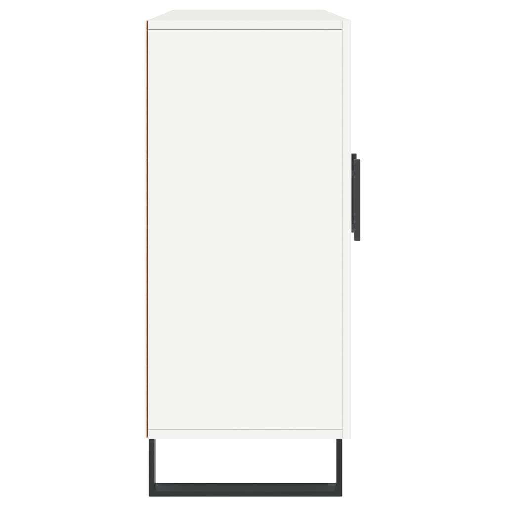 Dulap, alb, 90x34x80 cm, lemn compozit GartenMobel Dekor