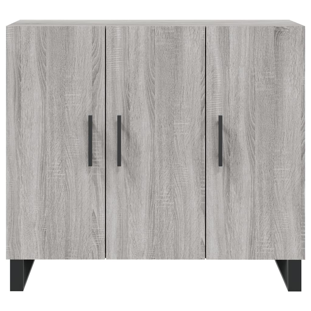 Dulap, gri sonoma, 90x34x80 cm, lemn compozit GartenMobel Dekor