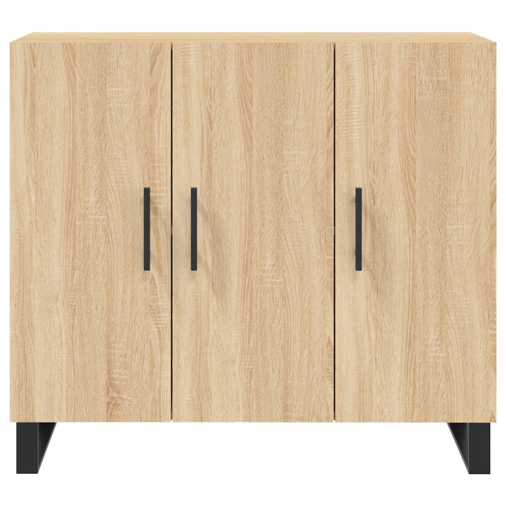 Dulap, stejar sonoma, 90x34x80 cm, lemn compozit GartenMobel Dekor