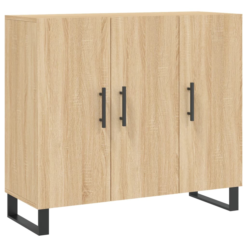 Dulap, stejar sonoma, 90x34x80 cm, lemn compozit GartenMobel Dekor