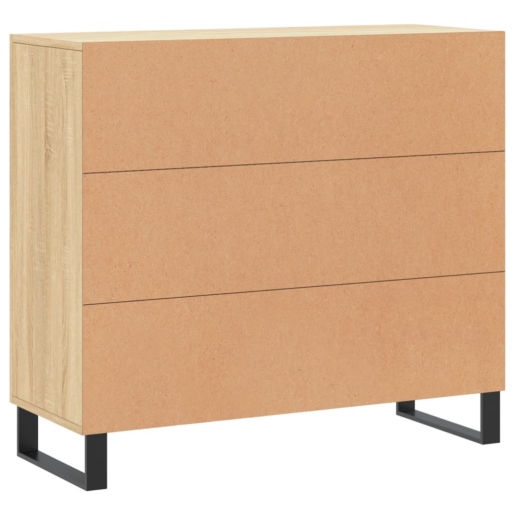 Dulap, stejar sonoma, 90x34x80 cm, lemn compozit GartenMobel Dekor