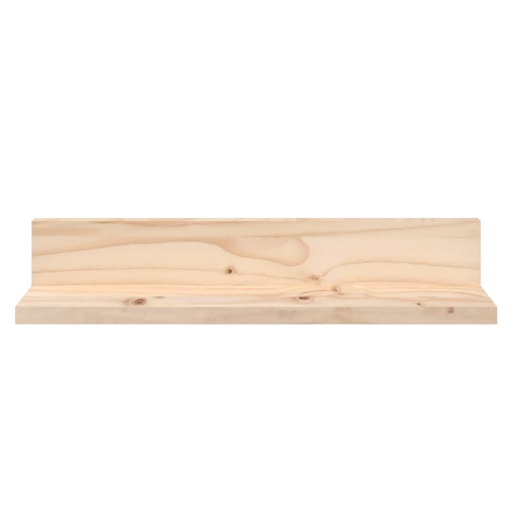 Rafturi de perete, 2 buc., 50x11x9 cm, lemn masiv de pin GartenMobel Dekor