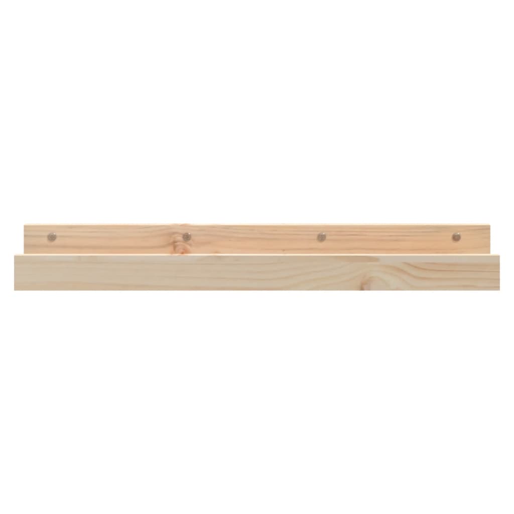 Rafturi de perete, 2 buc., 80x12x9 cm, lemn masiv de pin GartenMobel Dekor