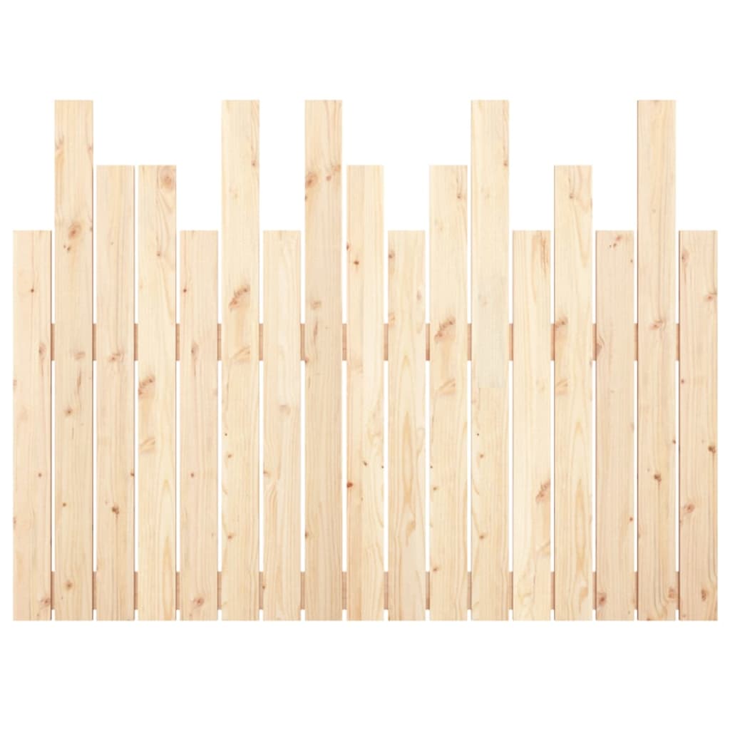 Tăblie de pat pentru perete, 108x3x80 cm, lemn masiv de pin GartenMobel Dekor