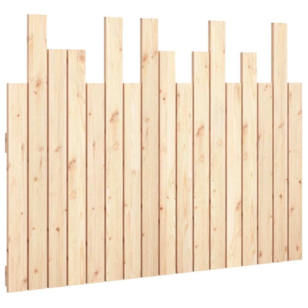 Tăblie de pat pentru perete, 108x3x80 cm, lemn masiv de pin GartenMobel Dekor