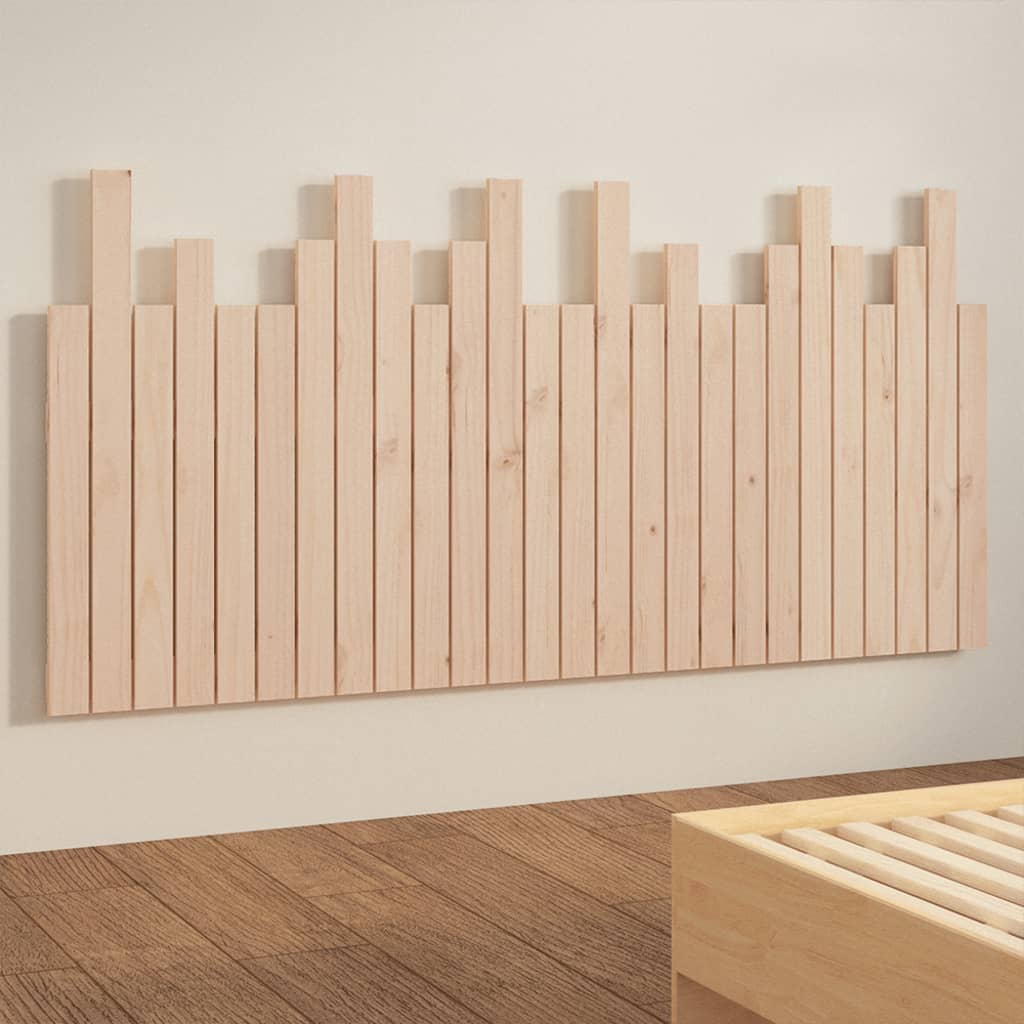 Tăblie de pat pentru perete, 166x3x80 cm, lemn masiv de pin GartenMobel Dekor