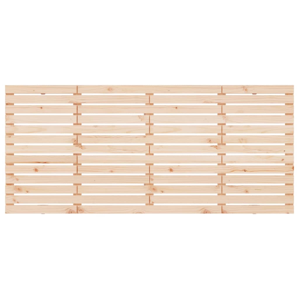 Tăblie de pat pentru perete, 166x3x91,5 cm, lemn masiv de pin GartenMobel Dekor