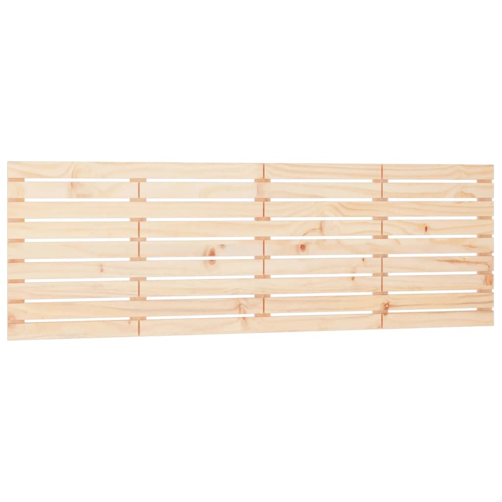 Tăblie de pat pentru perete, 206x3x63 cm, lemn masiv de pin GartenMobel Dekor