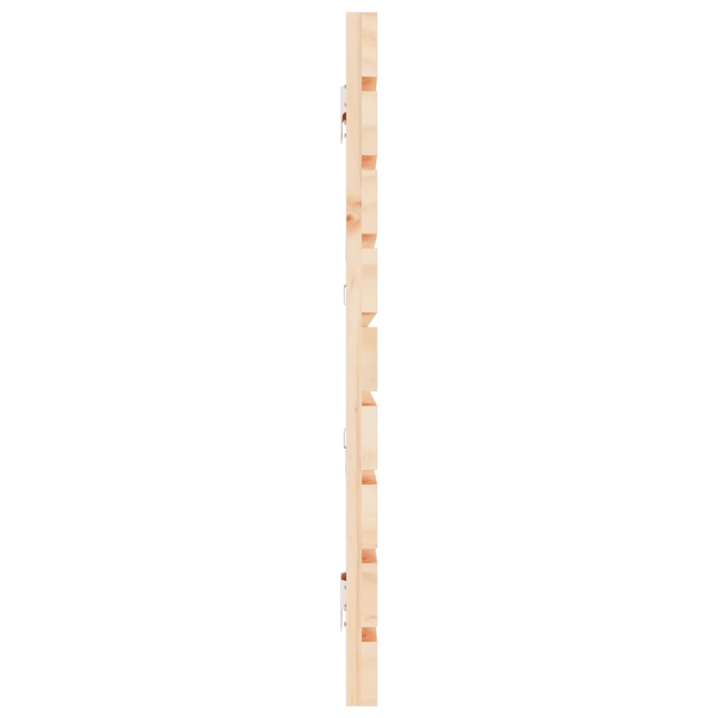 Tăblie de pat pentru perete, 206x3x63 cm, lemn masiv de pin GartenMobel Dekor