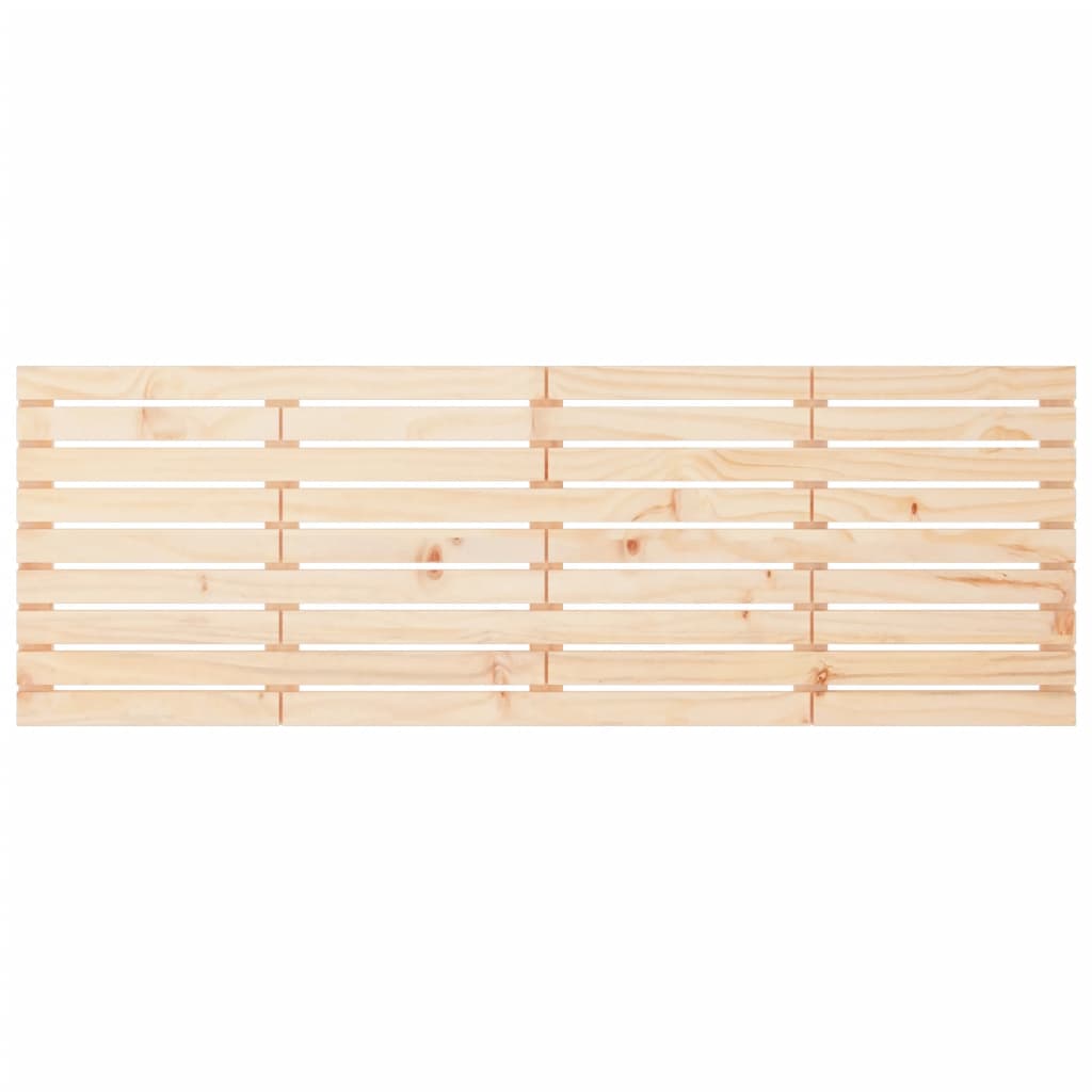 Tăblie de pat pentru perete, 206x3x63 cm, lemn masiv de pin GartenMobel Dekor