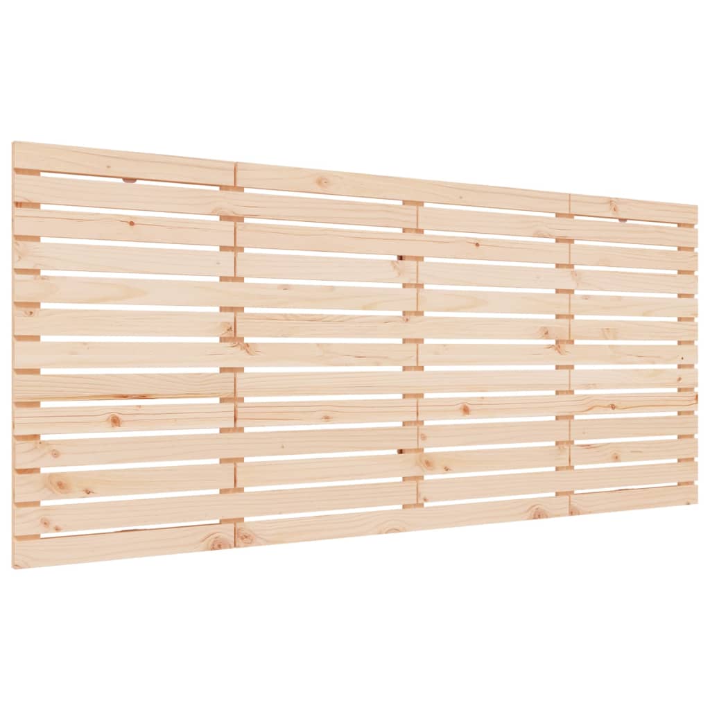 Tăblie de pat pentru perete, 206x3x91,5 cm, lemn masiv de pin GartenMobel Dekor