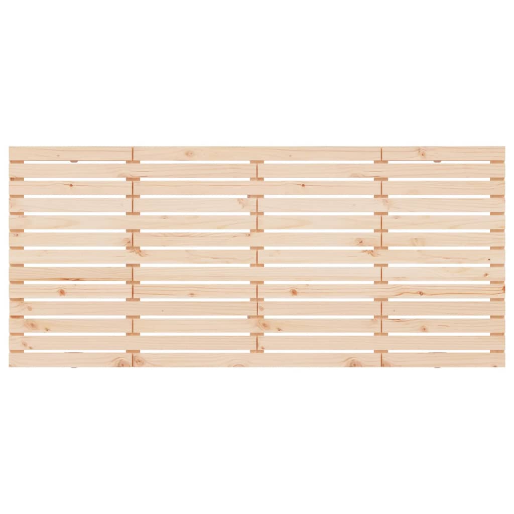 Tăblie de pat pentru perete, 206x3x91,5 cm, lemn masiv de pin GartenMobel Dekor