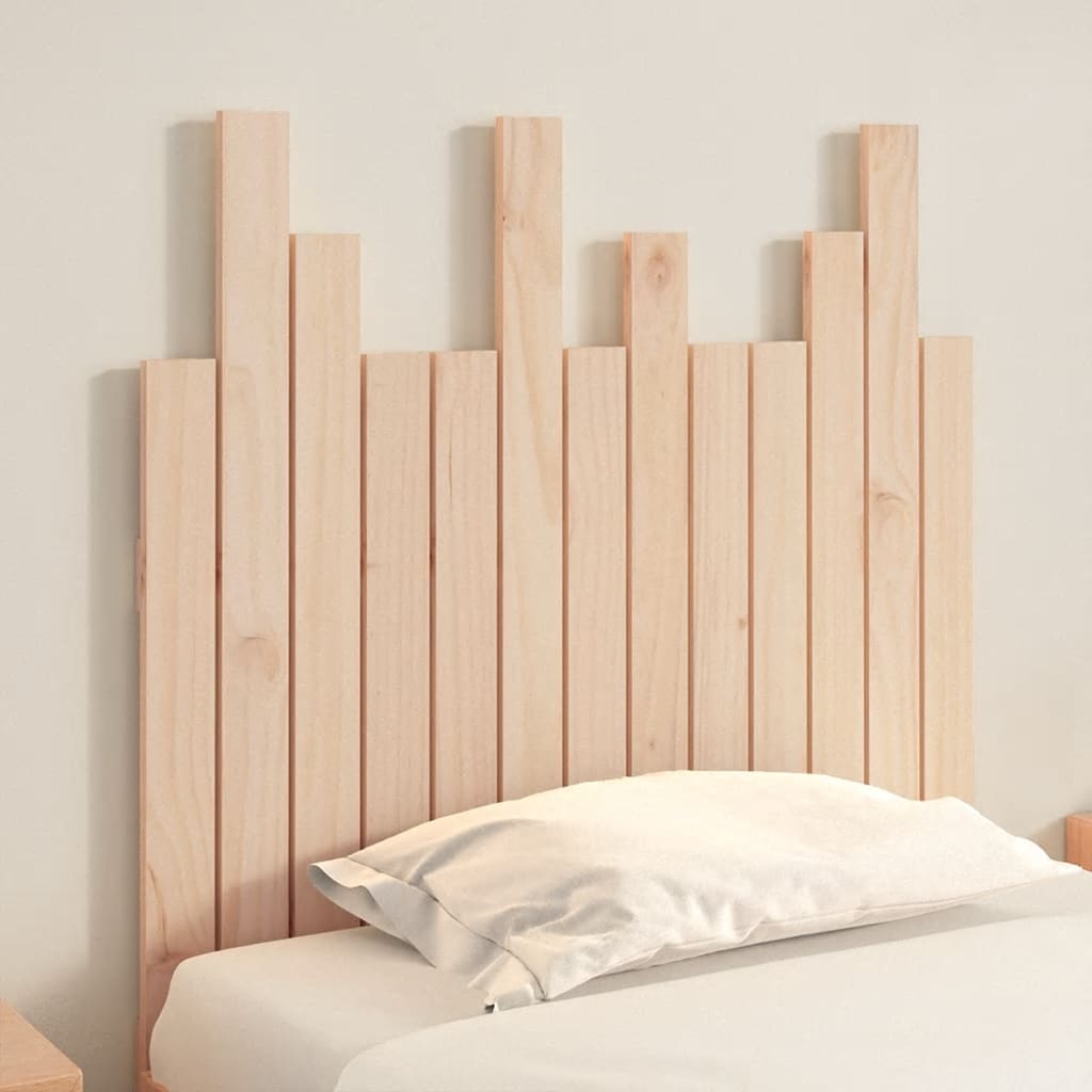 Tăblie de pat pentru perete, 82,5x3x80 cm, lemn masiv de pin GartenMobel Dekor