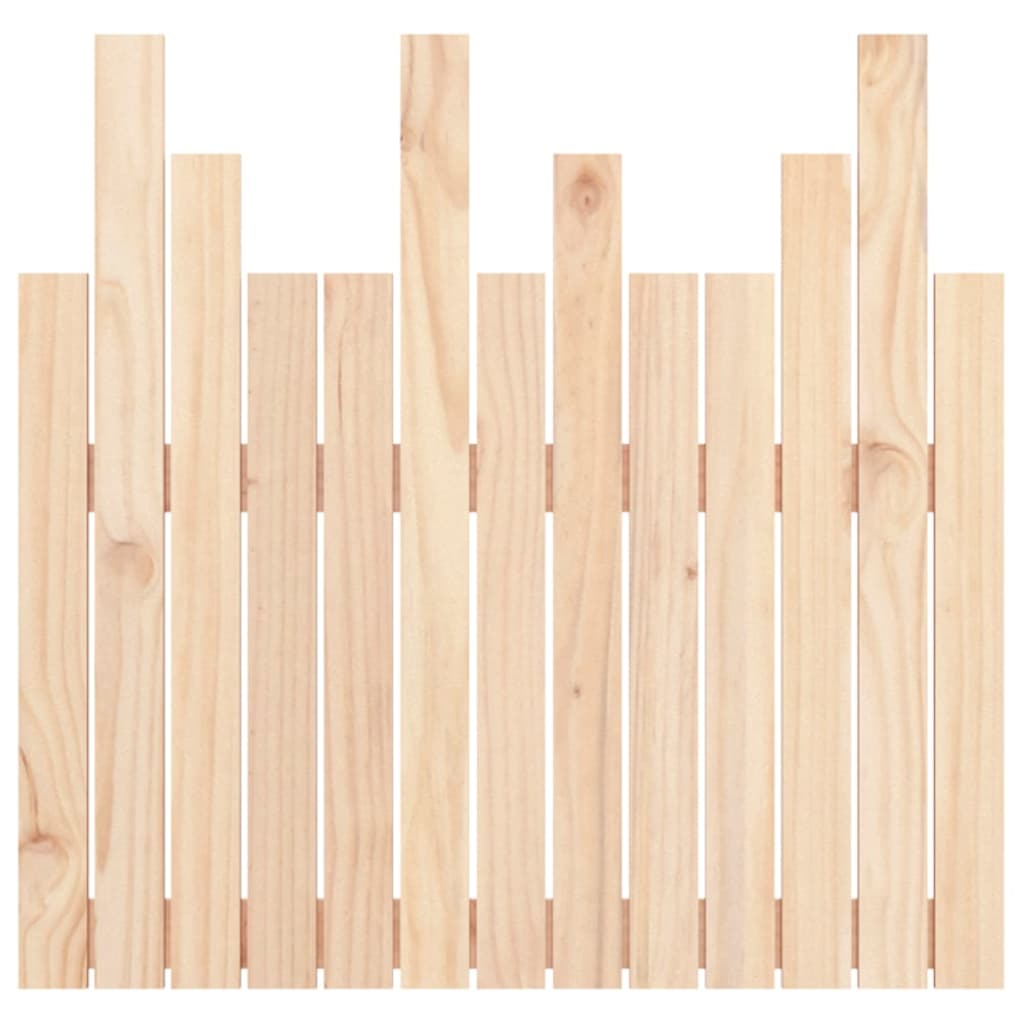 Tăblie de pat pentru perete, 82,5x3x80 cm, lemn masiv de pin GartenMobel Dekor