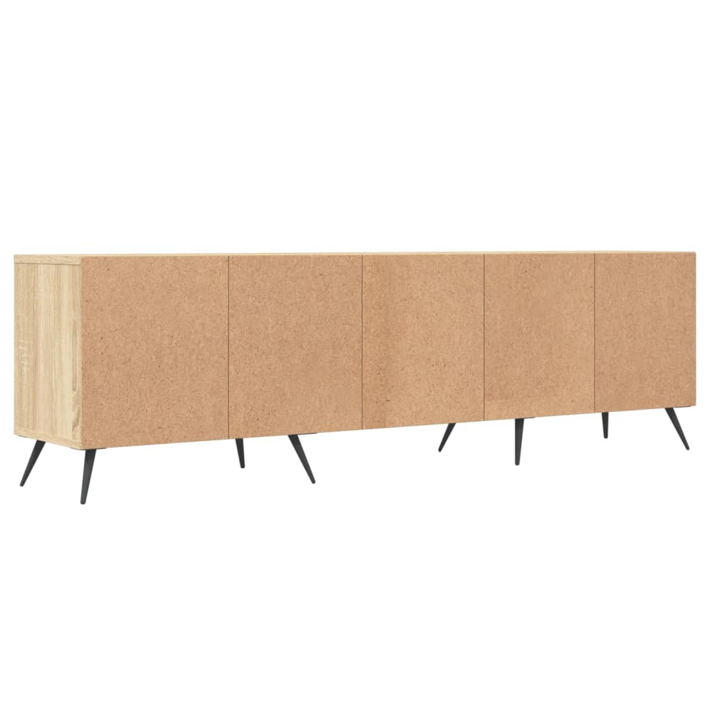 Comodă TV, stejar sonoma, 150x30x44,5 cm, lemn prelucrat GartenMobel Dekor