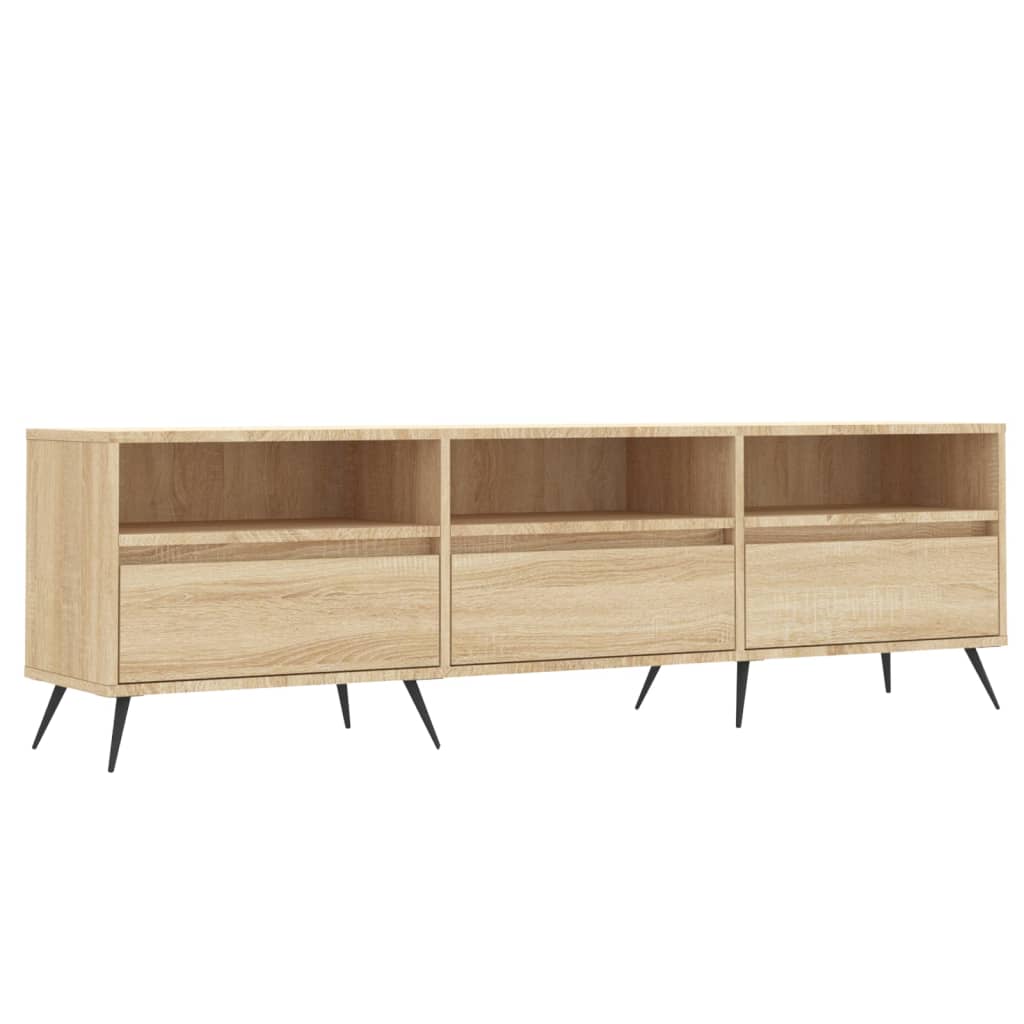 Comodă TV, stejar sonoma, 150x30x44,5 cm, lemn prelucrat GartenMobel Dekor