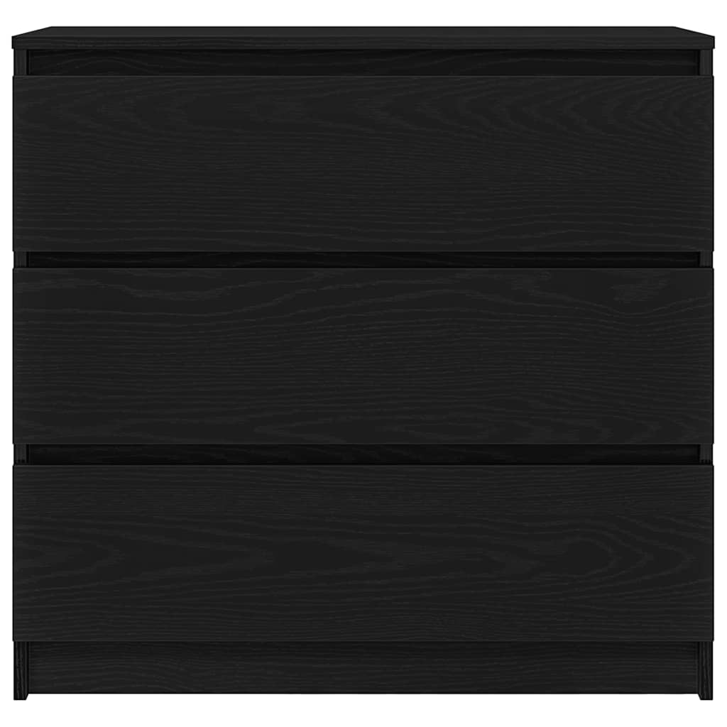 Bufetă Stejar negru 80x35x76 cm Lemn prelucrat GartenMobel Dekor