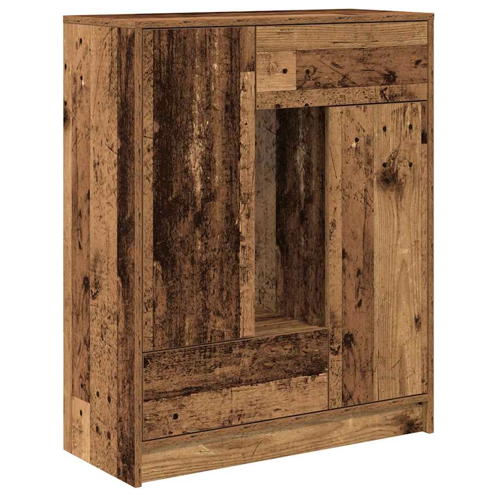 Bufetă cu sertare și uși Lemn vechi 73x31x90 cm GartenMobel Dekor