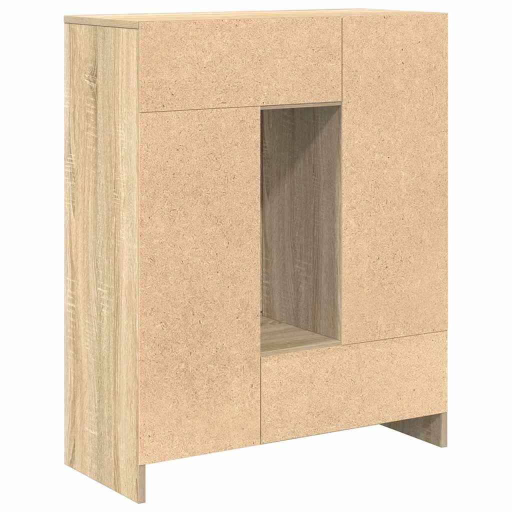 Bufetă cu sertare și uși Stejar Sonoma 73x31x90 cm GartenMobel Dekor