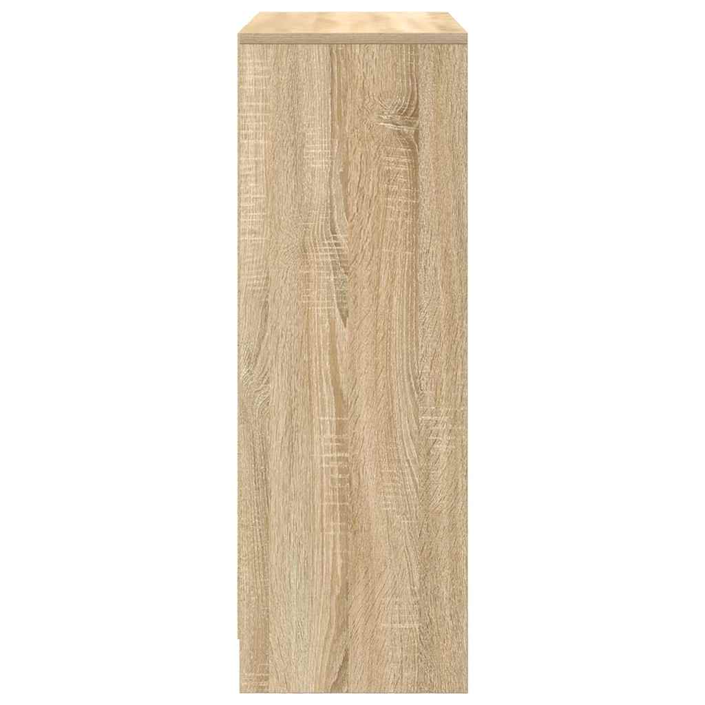 Bufetă cu sertare și uși Stejar Sonoma 73x31x90 cm GartenMobel Dekor