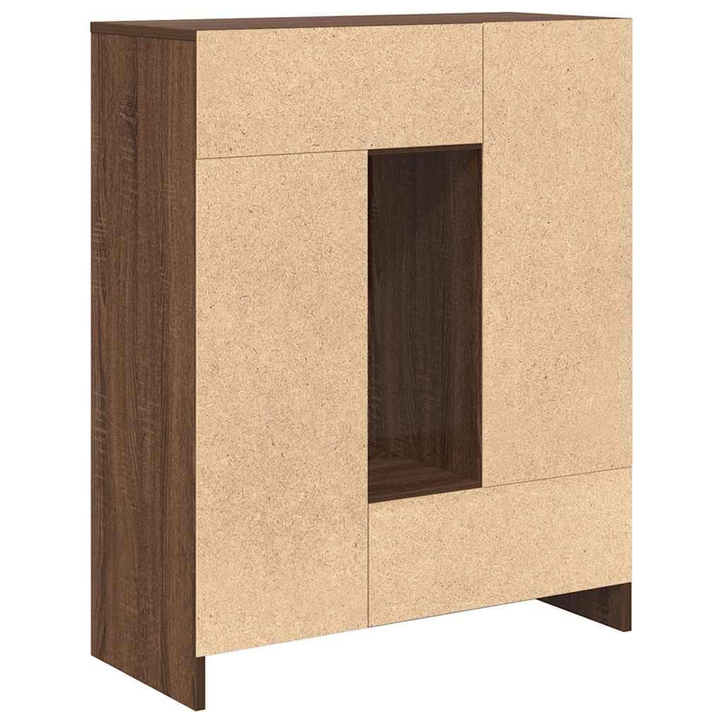 Bufetă cu sertare și uși Stejar maro 73x31x90 cm GartenMobel Dekor